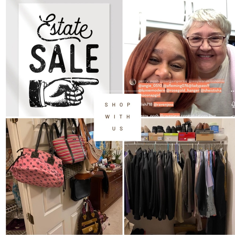 Shop 💸 with Me & Mom 💕 Estate Sale Live Show. Exciting finds 😳 Amazing prices